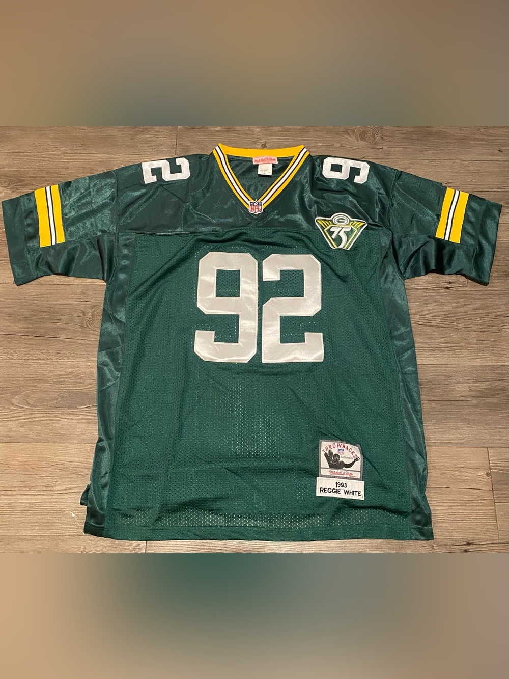 Mitchell & Ness Green Bay Packers Reggie White #92
